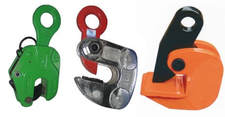 Plate clamps safe factor is five times